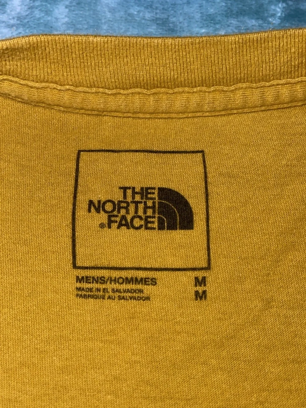 The North Face GI Graphic Tee Men’s Medium Mustard Yellow Joshua Tree Desert